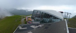 Archiv Foto Webcam Axamer Lizum: Bergstation Olympiabahn 17:00
