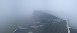 Archiv Foto Webcam Axamer Lizum: Bergstation Olympiabahn 17:00