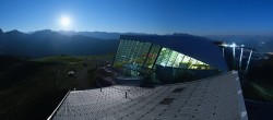 Archiv Foto Webcam Axamer Lizum: Bergstation Olympiabahn 03:00