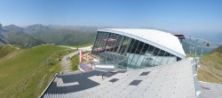Archiv Foto Webcam Axamer Lizum: Bergstation Olympiabahn 09:00