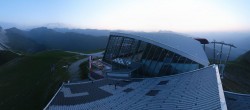 Archiv Foto Webcam Axamer Lizum: Bergstation Olympiabahn 19:00
