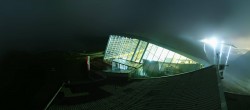 Archived image Webcam Axamer Lizum: Top station Olympia funicular 23:00