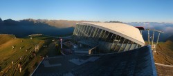 Archived image Webcam Axamer Lizum: Top station Olympia funicular 05:00