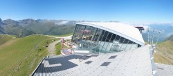 Archived image Webcam Axamer Lizum: Top station Olympia funicular 09:00