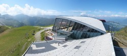 Archived image Webcam Axamer Lizum: Top station Olympia funicular 13:00