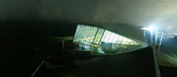 Archived image Webcam Axamer Lizum: Top station Olympia funicular 23:00