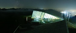 Archiv Foto Webcam Axamer Lizum: Bergstation Olympiabahn 23:00