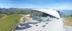 Archiv Foto Webcam Axamer Lizum: Bergstation Olympiabahn 09:00