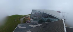 Archiv Foto Webcam Axamer Lizum: Bergstation Olympiabahn 08:00