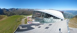 Archiv Foto Webcam Axamer Lizum: Bergstation Olympiabahn 09:00
