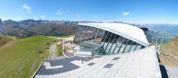 Archiv Foto Webcam Axamer Lizum: Bergstation Olympiabahn 11:00