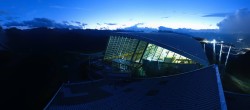 Archived image Webcam Axamer Lizum: Top station Olympia funicular 19:00
