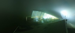 Archived image Webcam Axamer Lizum: Top station Olympia funicular 23:00
