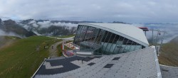 Archived image Webcam Axamer Lizum: Top station Olympia funicular 08:00