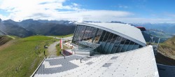 Archiv Foto Webcam Axamer Lizum: Bergstation Olympiabahn 13:00