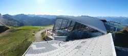 Archived image Webcam Axamer Lizum: Top station Olympia funicular 15:00