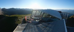 Archiv Foto Webcam Axamer Lizum: Bergstation Olympiabahn 17:00