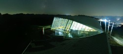 Archived image Webcam Axamer Lizum: Top station Olympia funicular 23:00