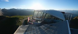 Archiv Foto Webcam Axamer Lizum: Bergstation Olympiabahn 17:00
