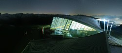 Archiv Foto Webcam Axamer Lizum: Bergstation Olympiabahn 01:00