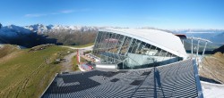 Archiv Foto Webcam Axamer Lizum: Bergstation Olympiabahn 08:00