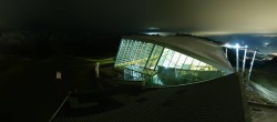 Archiv Foto Webcam Axamer Lizum: Bergstation Olympiabahn 03:00