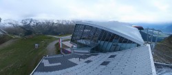 Archiv Foto Webcam Axamer Lizum: Bergstation Olympiabahn 08:00