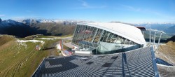 Archiv Foto Webcam Axamer Lizum: Bergstation Olympiabahn 08:00