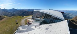 Archiv Foto Webcam Axamer Lizum: Bergstation Olympiabahn 13:00