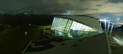 Archived image Webcam Axamer Lizum: Top station Olympia funicular 01:00
