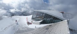 Archiv Foto Webcam Axamer Lizum: Bergstation Olympiabahn 13:00