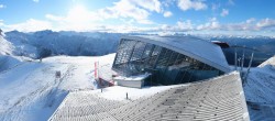 Archiv Foto Webcam Axamer Lizum: Bergstation Olympiabahn 15:00