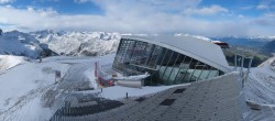 Archiv Foto Webcam Axamer Lizum: Bergstation Olympiabahn 09:00