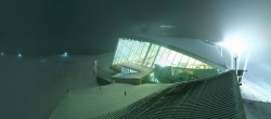 Archived image Webcam Axamer Lizum: Top station Olympia funicular 23:00