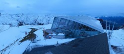 Archiv Foto Webcam Axamer Lizum: Bergstation Olympiabahn 05:00