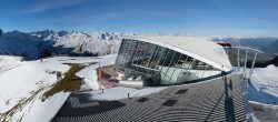 Archiv Foto Webcam Axamer Lizum: Bergstation Olympiabahn 07:00