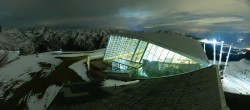 Archiv Foto Webcam Axamer Lizum: Bergstation Olympiabahn 01:00