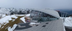 Archiv Foto Webcam Axamer Lizum: Bergstation Olympiabahn 09:00