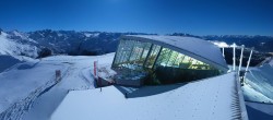 Archiv Foto Webcam Axamer Lizum: Bergstation Olympiabahn 01:00