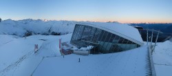 Archiv Foto Webcam Axamer Lizum: Bergstation Olympiabahn 06:00