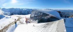 Archiv Foto Webcam Axamer Lizum: Bergstation Olympiabahn 13:00