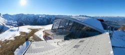 Archiv Foto Webcam Axamer Lizum: Bergstation Olympiabahn 13:00