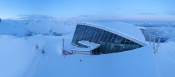 Archiv Foto Webcam Axamer Lizum: Bergstation Olympiabahn 06:00