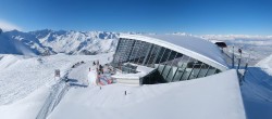 Archiv Foto Webcam Axamer Lizum: Bergstation Olympiabahn 10:00