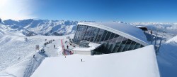 Archiv Foto Webcam Axamer Lizum: Bergstation Olympiabahn 12:00
