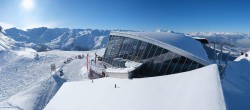 Archiv Foto Webcam Axamer Lizum: Bergstation Olympiabahn 13:00