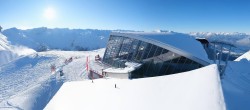 Archiv Foto Webcam Axamer Lizum: Bergstation Olympiabahn 14:00