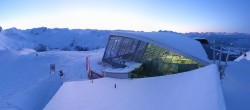 Archiv Foto Webcam Axamer Lizum: Bergstation Olympiabahn 16:00