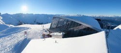 Archived image Webcam Axamer Lizum: Top station Olympia funicular 14:00