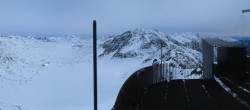 Archived image Webcam Val Senales Glacier - Iceman Ötzi Peak 23:00